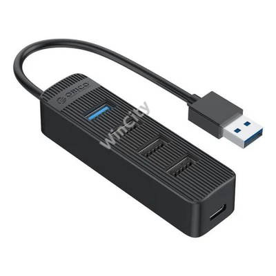 Orico USB to USB 3.0 + 3x USB 2.0 Hub Adapter (black)