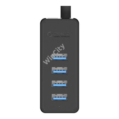 Orico W5P-030 USB to 4x USB 3.0 Hub Adapter (black)