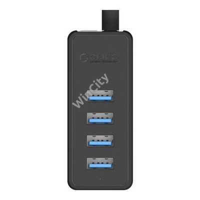 Orico W5P-100 USB to 4x USB 3.0 Hub Adapter (black)