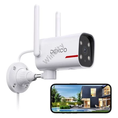 IP Outdoor camera WiFi DEKCO DC4L 2K QHD 270°