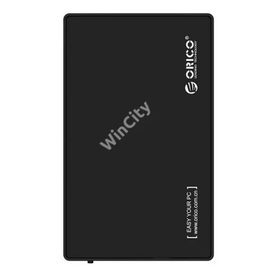 Orico 3588 HDD/SSD 3.5", 5Gbps, USB-A to USB-B drive enclosure (black)