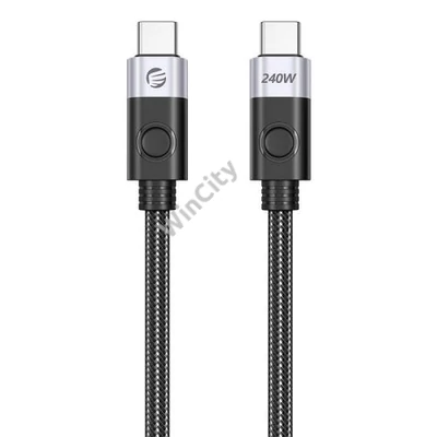 Orico 240W USB-C to USB-C charging cable, 1 m (black)