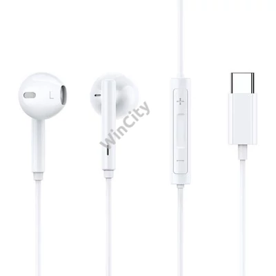 Mcdodo HP-7500 wired headphones, USB-C (white)