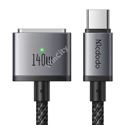 Mcdodo CA-1470 USB-C to Magsafe 3 cable, PD 140W, 2m (black)