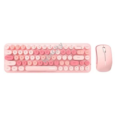 MOFII Wireless Keyboard+Mouse iBean Pro New 2.4G (Pink)