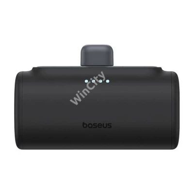 Baseus Compact powerbank, 5000mAh, 20W (fekete)