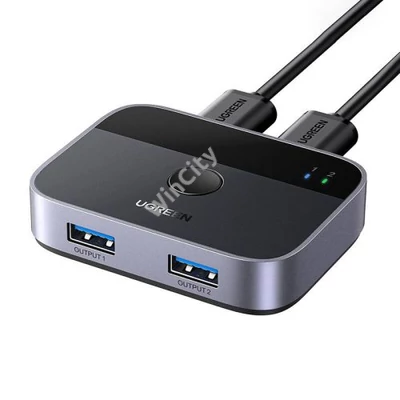 UGREEN CM757 USB 3.0 (2x2) switch, 5 Gbps + 2x USB kábel, 1.5m