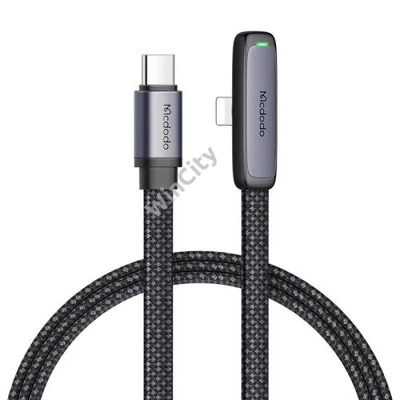 Mcdodo CA-3350 USB to USB-C angle cable, 1.2m (black)