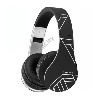 PowerLocus P1 wireless headphones (black and white)