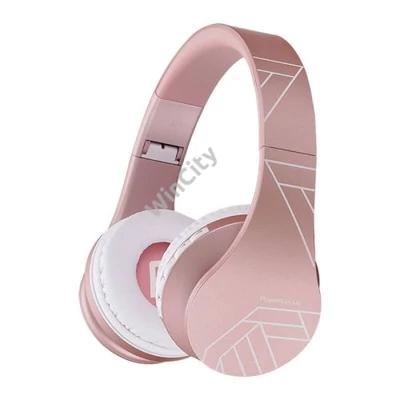 PowerLocus P1 LC wireless headphones (rose gold)