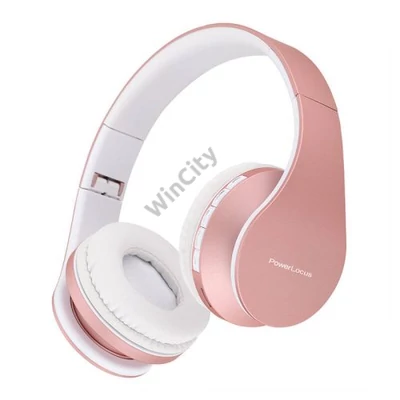 PowerLocus P1 wireless headphones (rose gold)