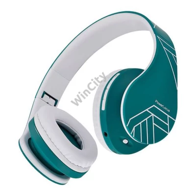 Wireless Headphones PowerLocus P2 (blue-white)