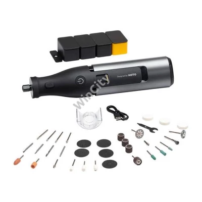 Precíziós multifunkciós csiszológép 12V készlet 36 el. HOTO QWLDM002 35000RPM