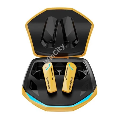 TWS Transformers TF-T10 headphones (yellow)