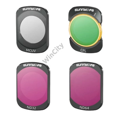 Filtry MCUV, CPL, ND32, ND64 Sunnylife do DJI Osmo Pocket 3