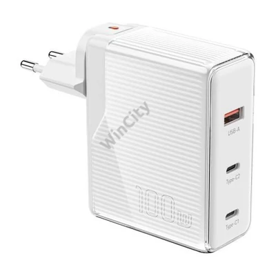 Essager ECT2CA-ZXB02-Z GaN 100W 2C+A Charger (white)