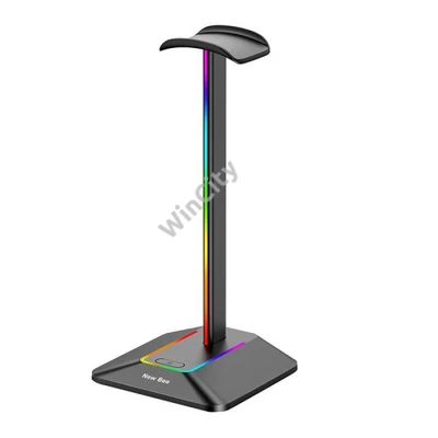 Fejhallgatótartó USB-vel New Bee NB-Z8 RGB