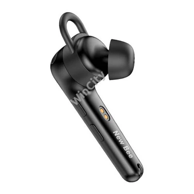 Wireless headphone with microphone New Bee M52 (black)