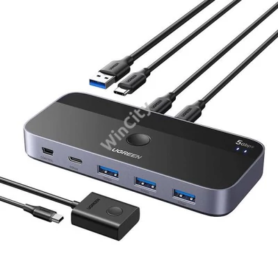USB 3.0 2x4 kapcsoló / kapcsoló Ugreen CM687