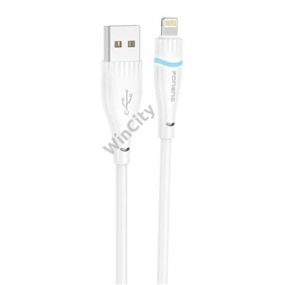 USB-A do Lightning Cable Foneng X101 2,4A, 1,2m (biały)