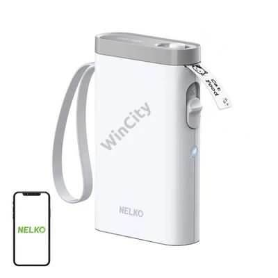Nelko P21 thermal label printer (white)