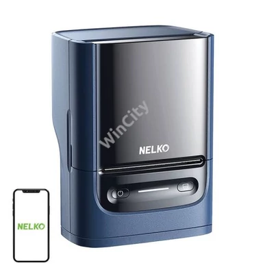 Nelko PM220 thermal label printer (blue)