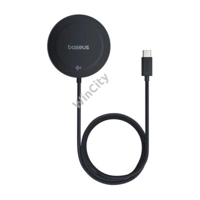Baseus Simple Mini4 15W töltőállvány (fekete)