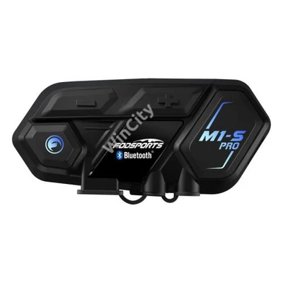 Fodsports M1-S Pro motorkerékpár kaputelefon (fekete)