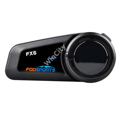 Fodsports FX6 motorkerékpár intercom (fekete)