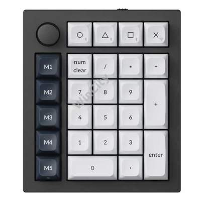 Wireless Numeric Keypad Keychron Q0 Max RGB, Red Switch (black) [Q0M-M1]