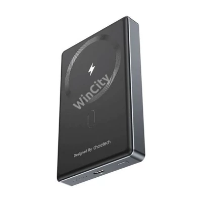 Choetech powerbank B739 10000mAh 20W PD vékony (fekete)