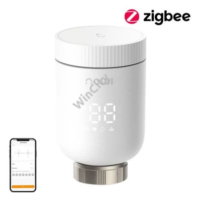 ZigBee termosztatikus fej IMOU IOT-TRV1-EU + 6 adapterek