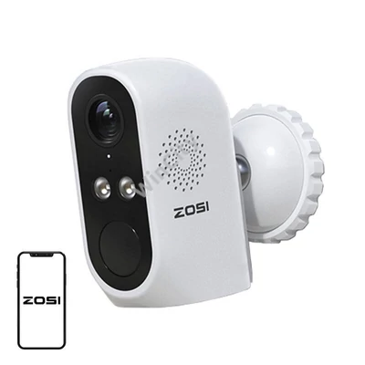 Kültéri IP kamera napelemmel ZOSI C1Pro WiFi 3MP IP66