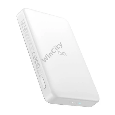 ESR Qi2 MagSlim 10000 mAh mágneses powerbank (fehér)