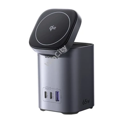 Asztali gyorstöltő 2in1 UGREEN X555 USB + 2x USB-C, 65W, GaN