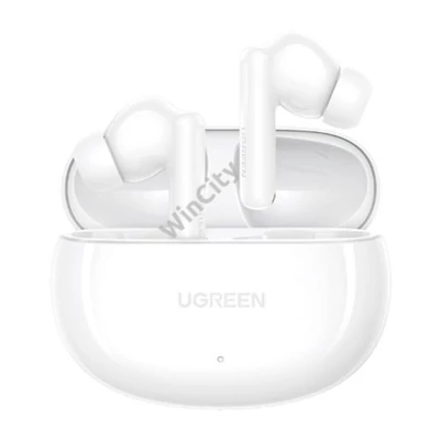 UGREEN WS205 HiTune TWS fülhallgató, hybrid ANC (fehér)