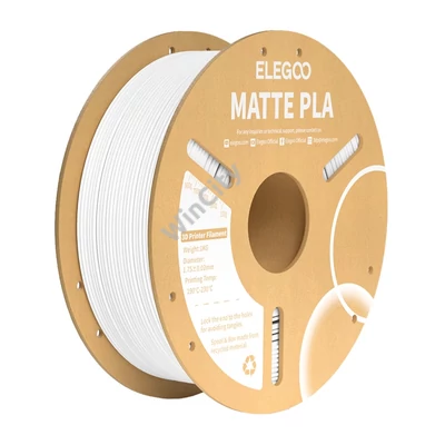 PLA matt ELEGOO filament (fehér)
