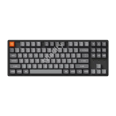 Keychron K8 Max RGB barna színű, vezeték nélküli billentyűzet (fekete) [K8M-J3].