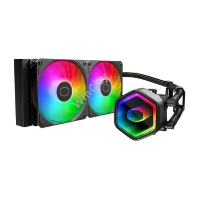 Cooler Master MasterLiquid 240 Core II ARGB vízhűtő (fekete)