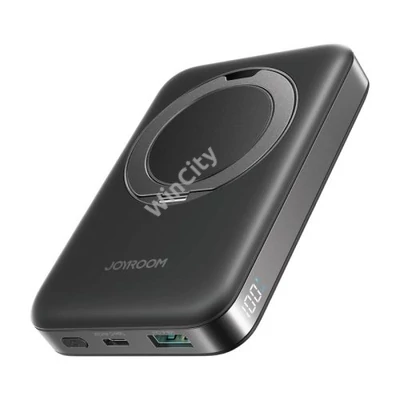 Joyroom mágneses vezeték nélküli powerbank JR-PBM12 22.5W fogantyúval (fekete)