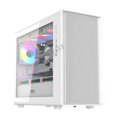 Darkflash DB460M számítógépház (fehér)