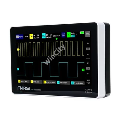 FNIRSI 1013D 7"-os hordozható táblagépes oszcilloszkóp