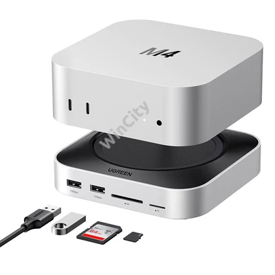 Ugreen CM841 11 az 1-ben dokkolóállomás , USB-C (szürke)