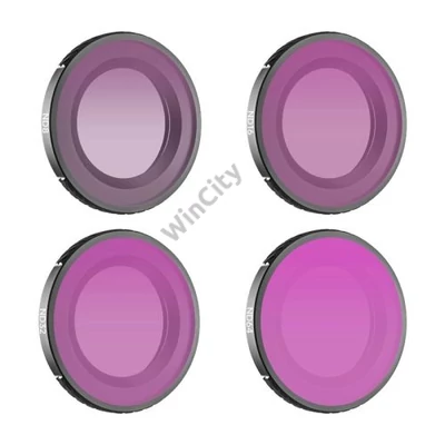 4 darabos Sunnylife ND8 + ND16 + ND32 + ND64 szűrőkészlet Osmo Nano készülékhez