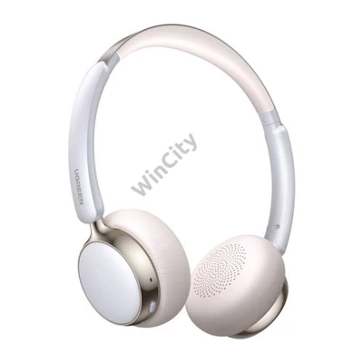 UGREEN Studio Plus HP207 Bluetooth fülhallgató, ezüst és fehér
