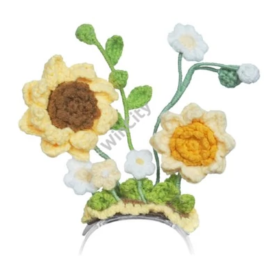 Kötött ruha a Loona Premium Sunflower babához