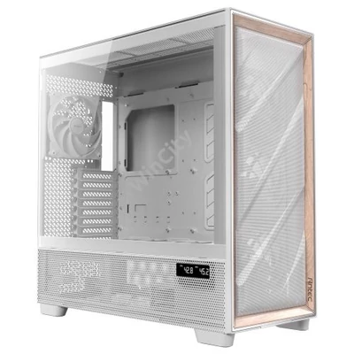 Számítógépház Antec Flux Pro PC Ház, Teljes Torony, E-ATX, Edzett Üveg - Fehér