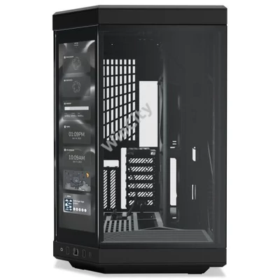 Számítógépház Hyte Y70 Touch ATX Edzett üveg Fekete