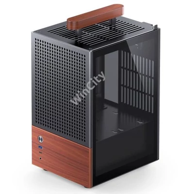 Számítógépház Jonsbo T6 mini-ITX, fekete