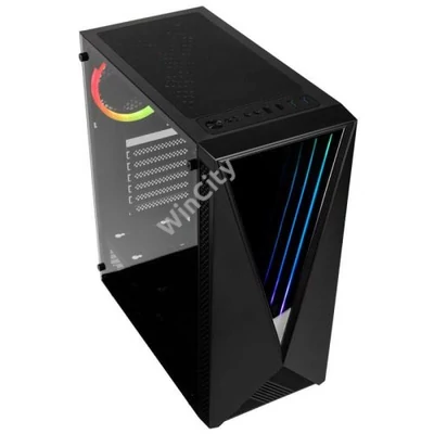 Számítógépház Kolink VOID RGB ATX Edzett üveg Fekete